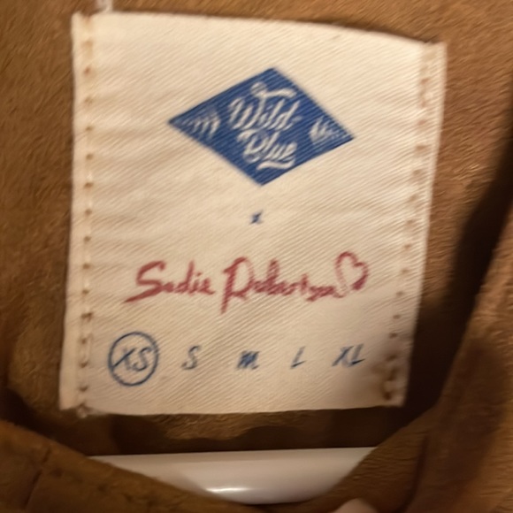 Wild Blue Sadie Robertson suede dress size extra small - Picture 2 of 4